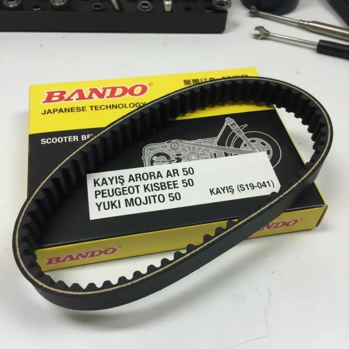 Kayış Arora Ar 50 / Peugot Kisbee 50 / Yuki Mojito 50 Scooter Modelleri Kayış (S19-041) Japon Bando