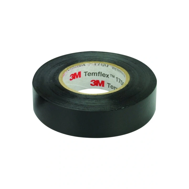 3M Temflex 1300e Siyah Pvc Izole Bant 0.13x19x0.1m Izole Elektrik Bandı 1 Adet