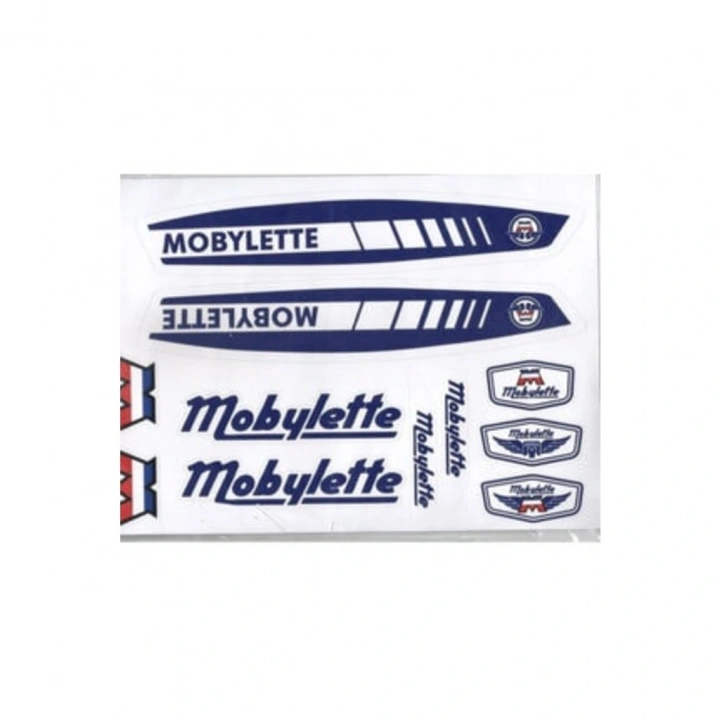 A4 Çıkartma Mobilet Mavi Üniversal Etiket Seti