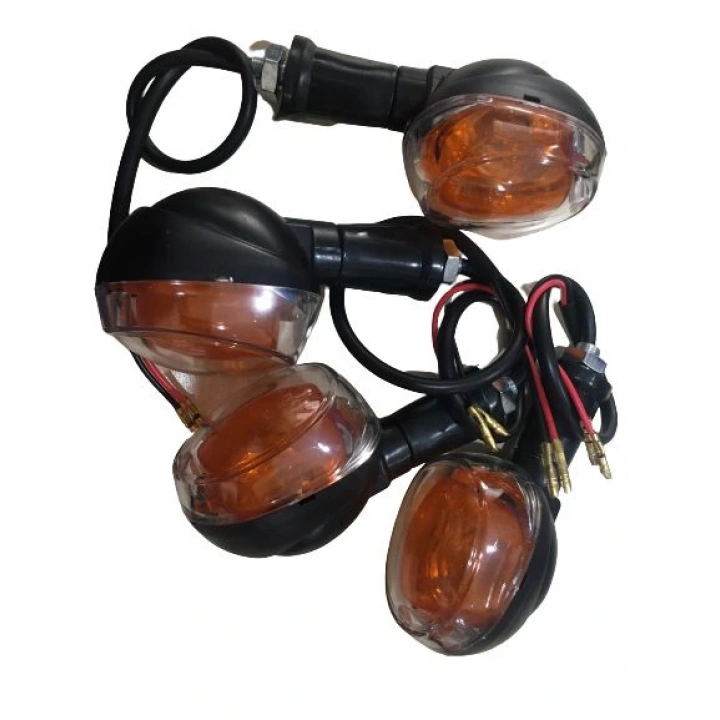 Agk Sinyal Yuvarlak Beyaz Cam 4Lü Paket