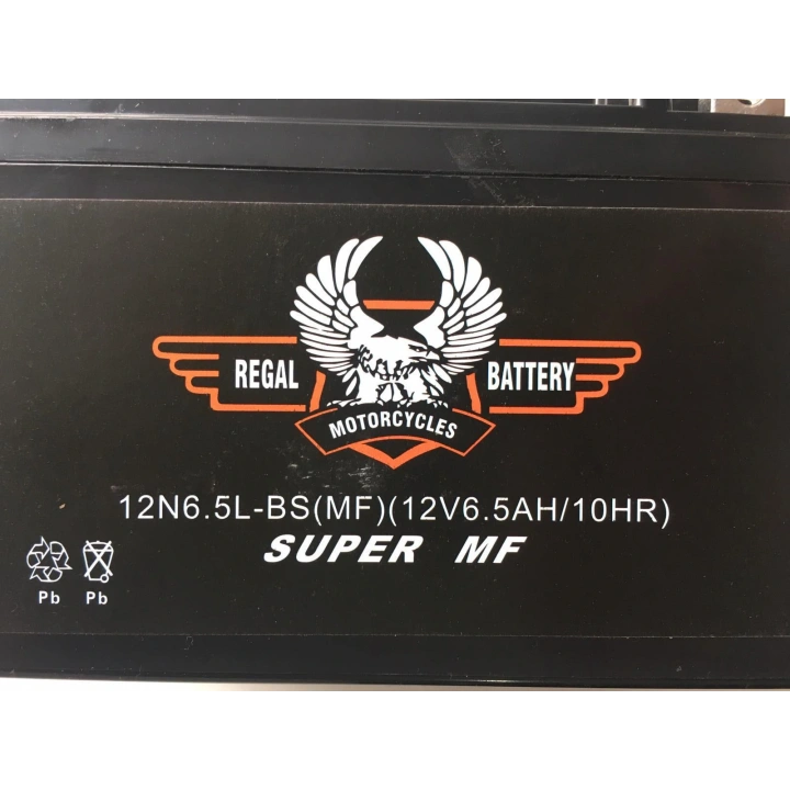Akü 12N6,5L-BS(MF) 12V 6,5 Ah Motosiklet