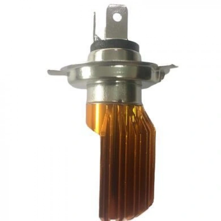 Ampul H-4 12V 35/35 Led Çift Duy Kesik Aliminyum Zenon Far Ampulu