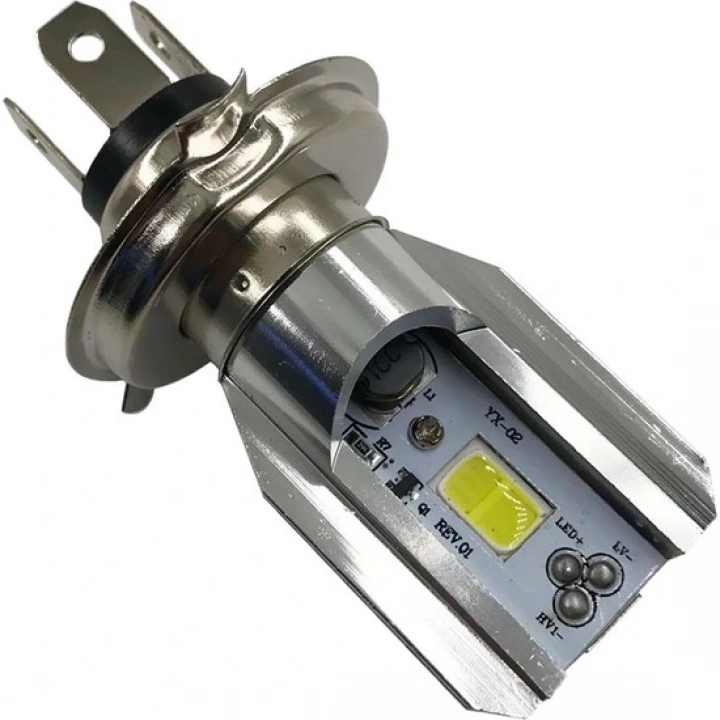 Ampul H-4 12v 35/35 Led Çift Duy Kesik Zenon Ampul