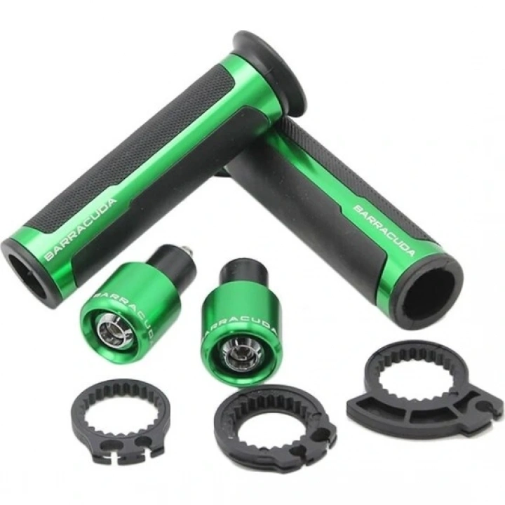 Barracuda Elcik Yeşil Motosiklet Elcik Set Ve Denge Topuzları