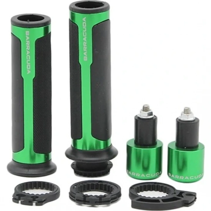 Barracuda Elcik Yeşil Motosiklet Elcik Set Ve Denge Topuzları