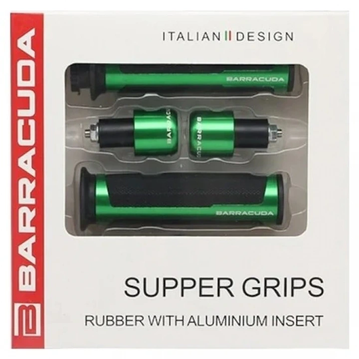 Barracuda Elcik Yeşil Motosiklet Elcik Set Ve Denge Topuzları