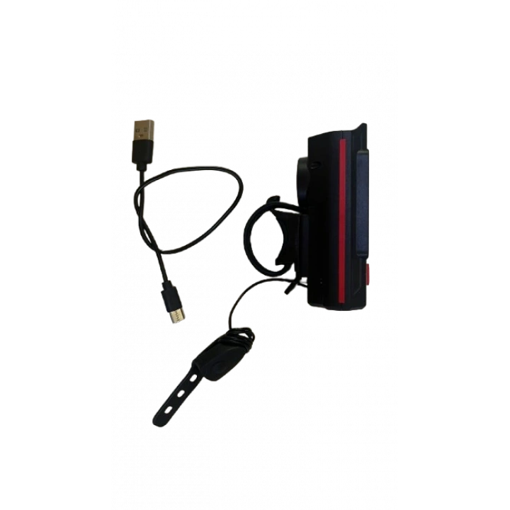 Carub Güneş Enerjili Kornalı Bisiklet Feneri ? LED Işıldak