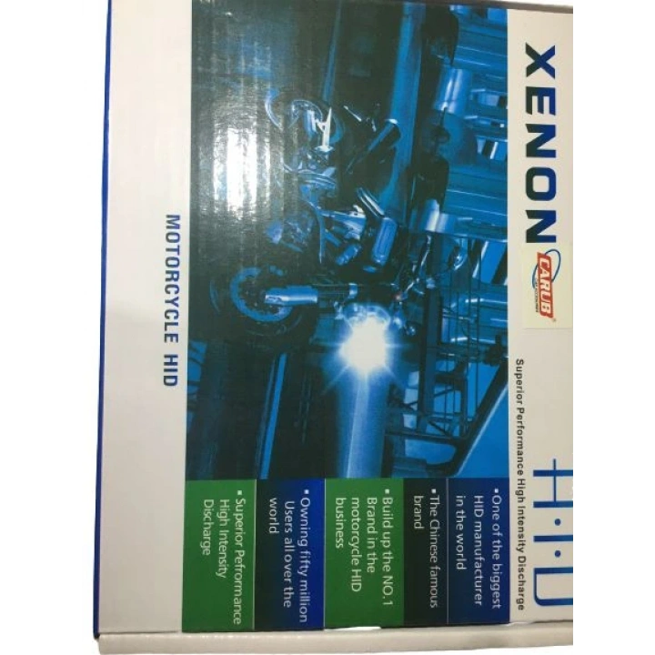 Carub Motosiklet Hibrid Zenon 8000K Buz Mavisi