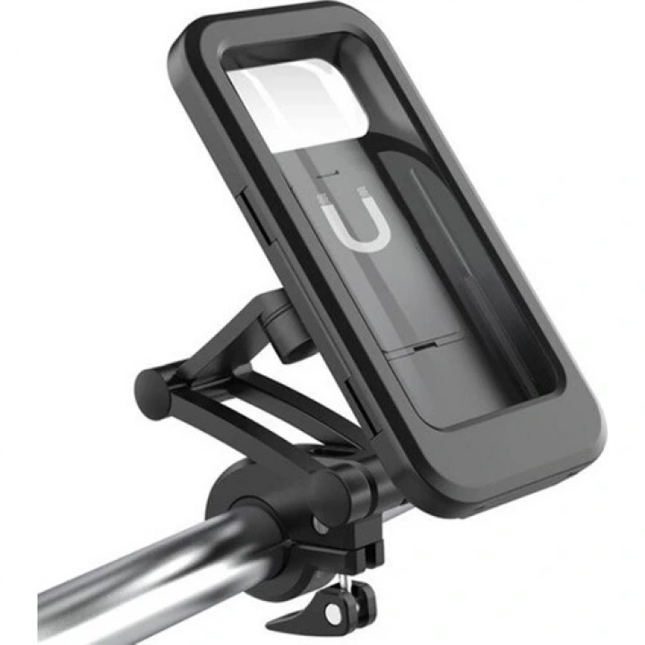 Carub Portatif Universal Motosiklet Bisiklet Su Geçirmez Telefon Tutucu