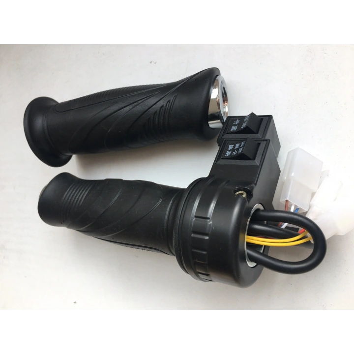 E Bike Geri Vitesli Gaz Kolu 8 Kablolu 3 Soketli