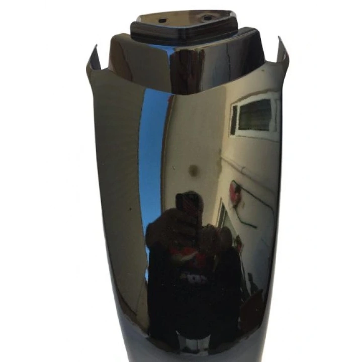 E-Bike Ön Çamurluk Geniş Midilli Ön Çamurluk Siyah