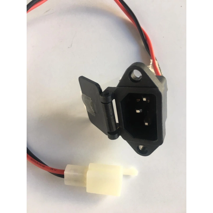 E-bike Şarj Soketi Elektrikli Bisiklet Şarj Girişi Kablolu