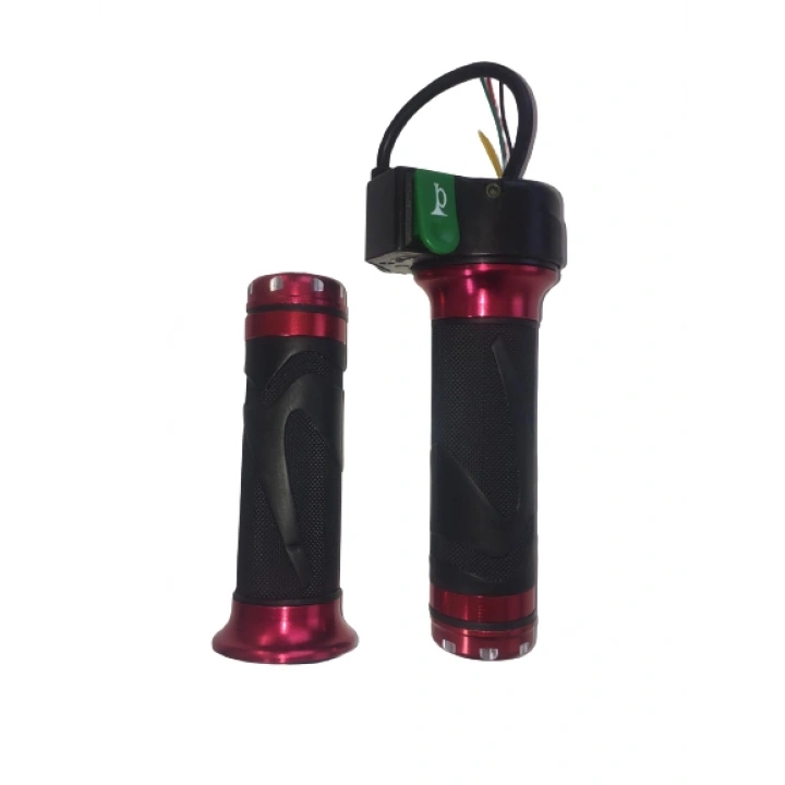 E-BİKE VİTESLİ GAZ KOLU ELEKTRİKLİ BİSİKLET VİTESLİ KIRMIZI