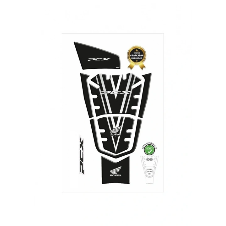 Honda Pcx 125 2021 Tank Pad 7 Parça 001