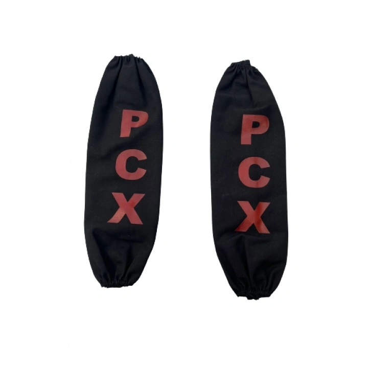 HONDA PCX AMARTİSÖR ÇORABI SİYAH KIRMIZI %100 YERLİ ÜRÜN