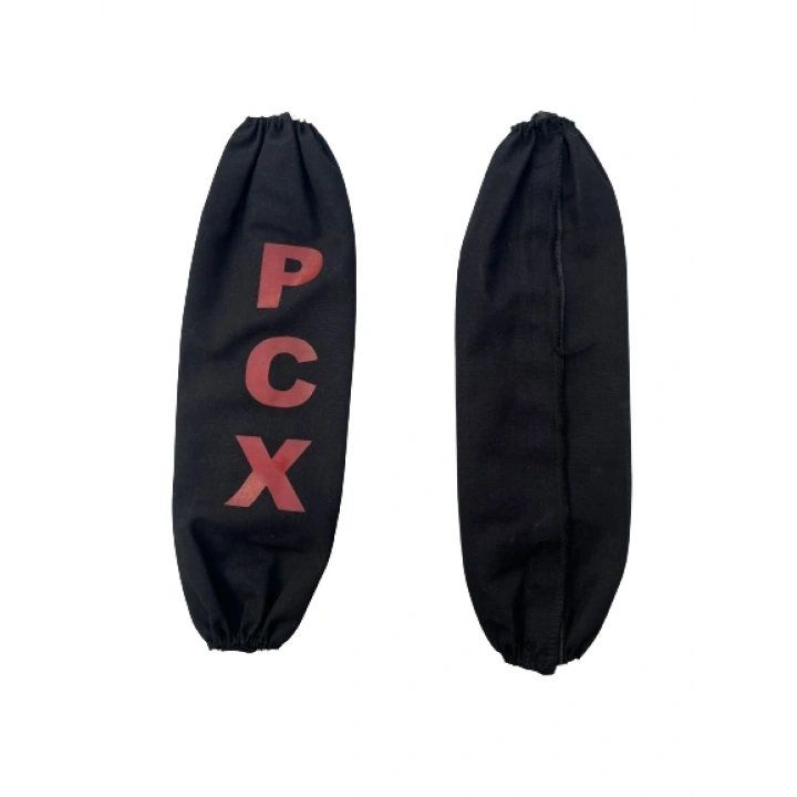 HONDA PCX AMARTİSÖR ÇORABI SİYAH KIRMIZI %100 YERLİ ÜRÜN