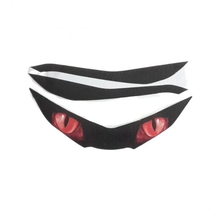 Honda PCX Far Stiker+Far Kaşı 2018-2019-2020 Uyumlu Kırmızı