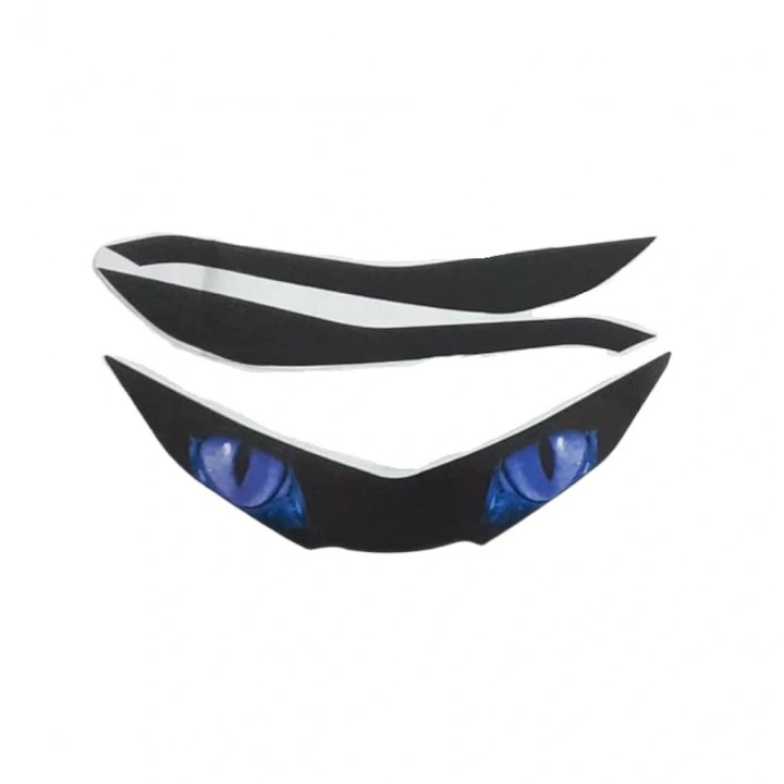 Honda PCX Far Stiker+Far Kaşı 2018-2019-2020 Uyumlu Mavi