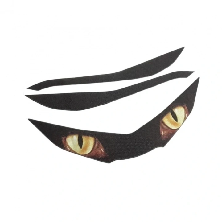 Honda PCX Far Stiker+Far Kaşı 2018-2019-2020 Uyumlu Sarı