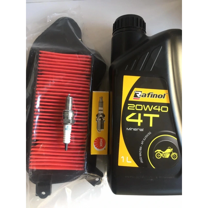 Honda Spacy 110 Bakım Seti Filtre+Yağ+NGK Buji