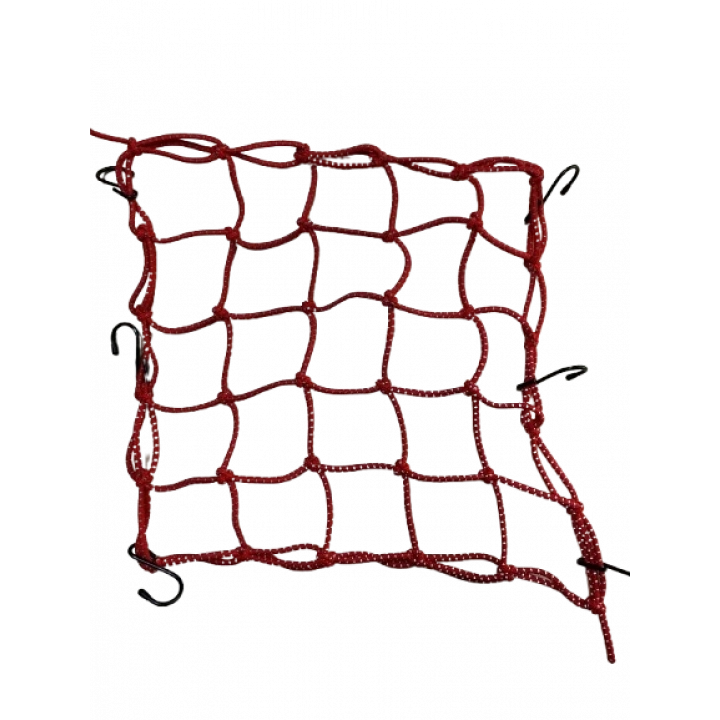 Kask Filesi Metal Kancalı Fosforlu Kırmızı Kalın Tip