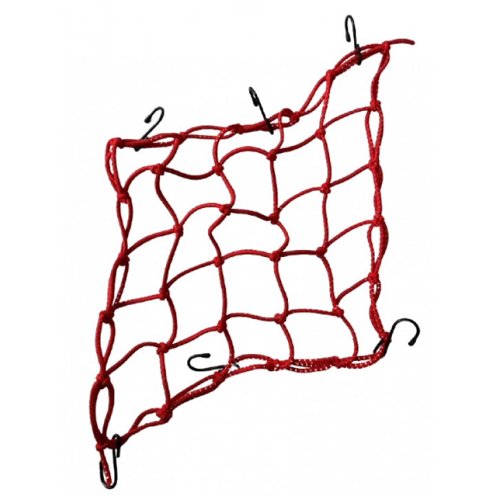 Kask Filesi Metal Kancalı Fosforlu Kırmızı Kalın Tip