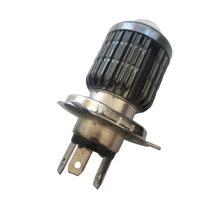 Led Far Ampül Metal Gövde Füme Kasa H-4 Uzun Kısa Vardır