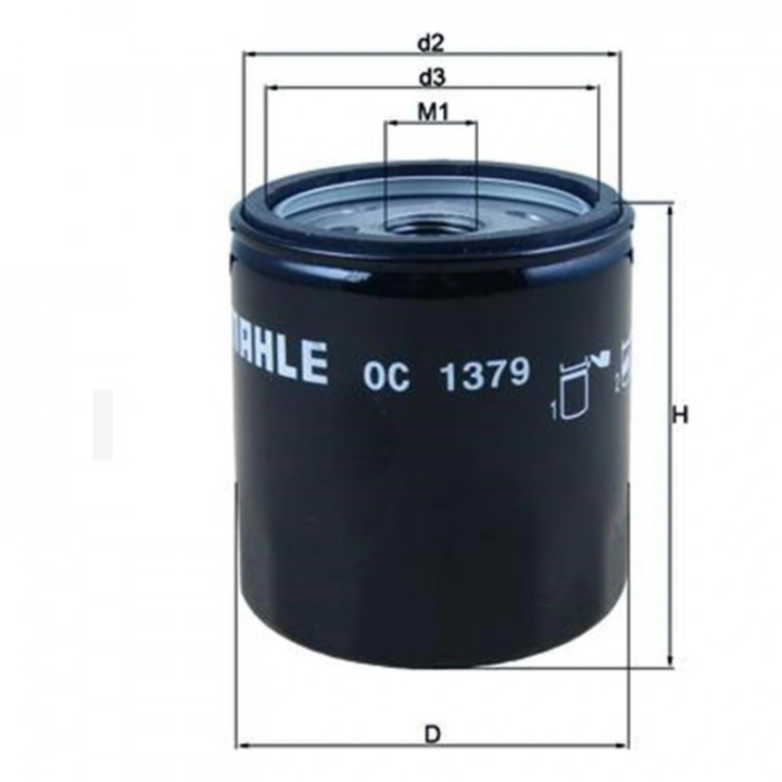Mahle Oc 1379 Yağ Filtresi / Buell Uyumlu