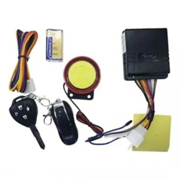 Motorsiklet Alarm Seti 120db Uzaktan Çalıştırma Anti-hırsızlık