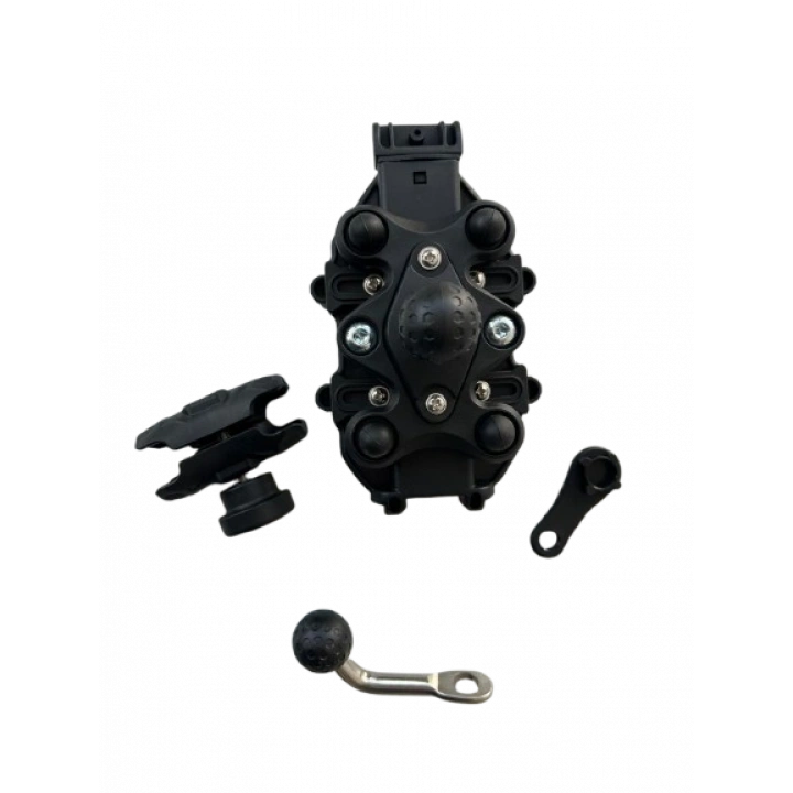 Motosiklet Ayna Bağlantılı Telefon Tutucu (Titreşim Modüllü) AB Kalite