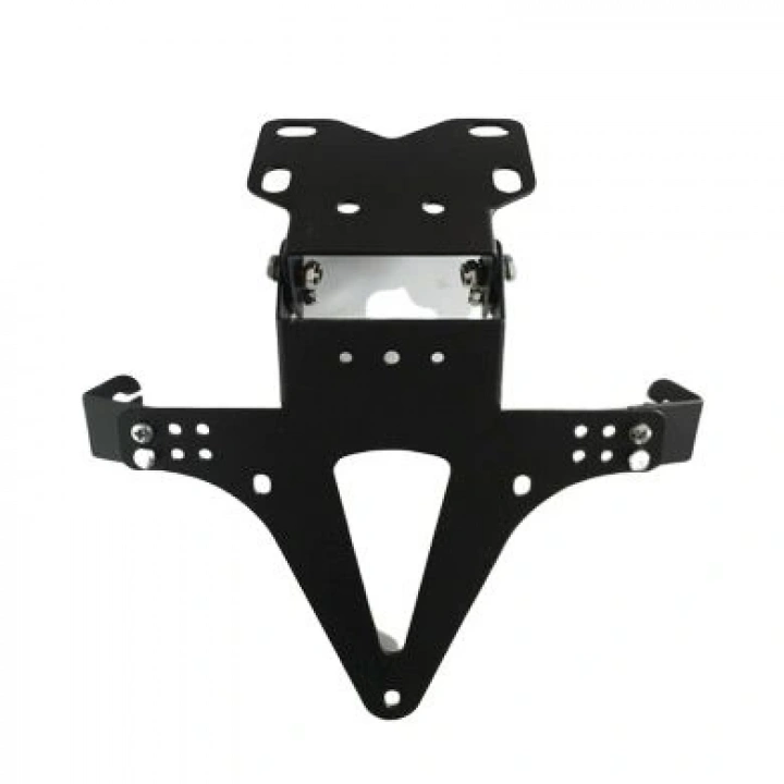 Motosiklet Katlanır Plakalık Sinyal Bağlantılı Siyah