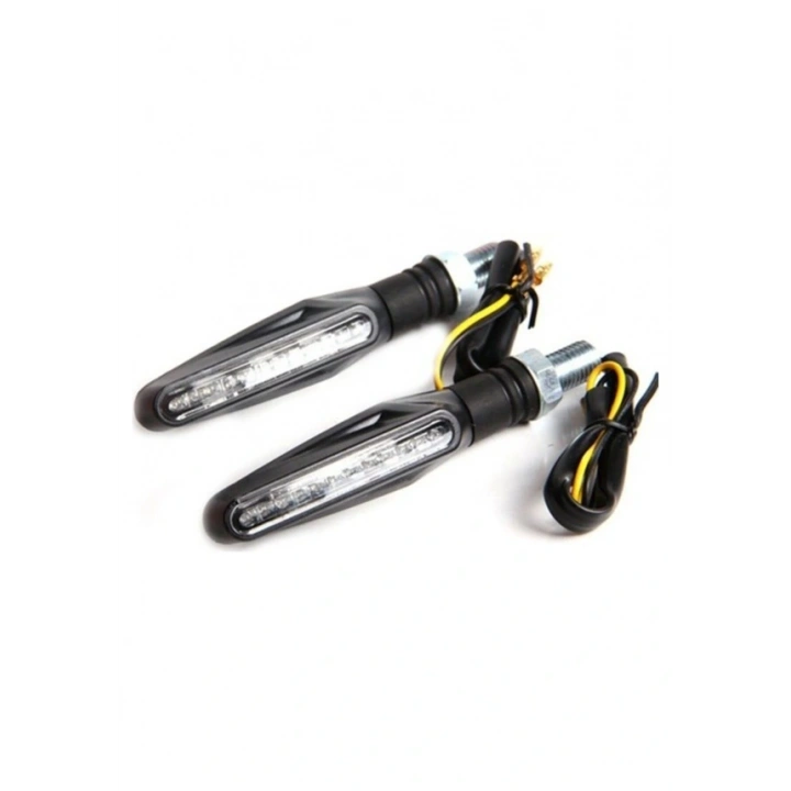 Motosiklet Kayar Led Sinyal Beyaz Angel