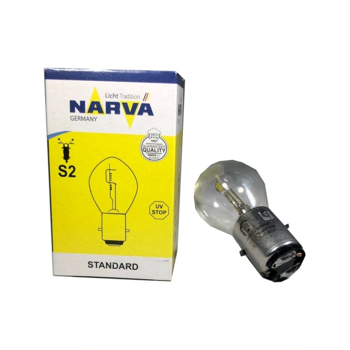 Motosiklet Narva S2 12V 35/35W Bosch Tipi Ampul