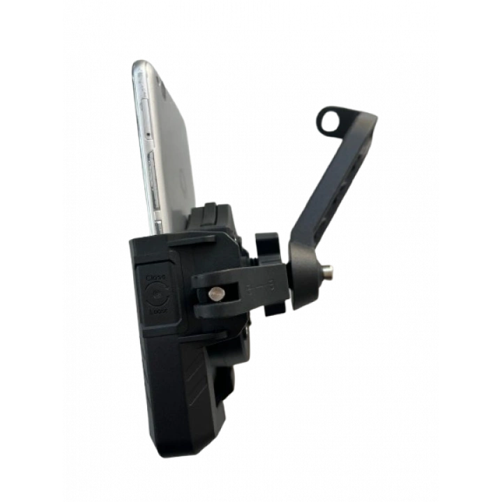 Motosiklet Scooter Atv Bisiklet Yandan Kilitlemeli Ayna Bağlantılı Telefon Tutucu A+++ Kaliteli