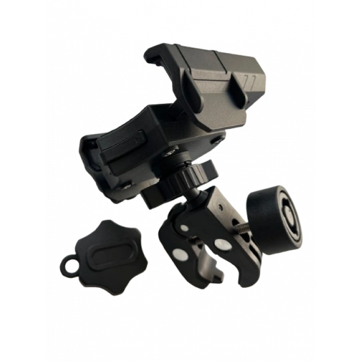 Motosiklet Scooter Atv Bisiklet Yandan Kilitlemeli Gidon Bağlantılı Telefon Tutucu A+++ Kaliteli