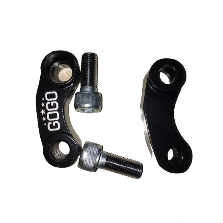 Motosiklet Scooter Ayna Uzatma Aparatı Metal Siyah