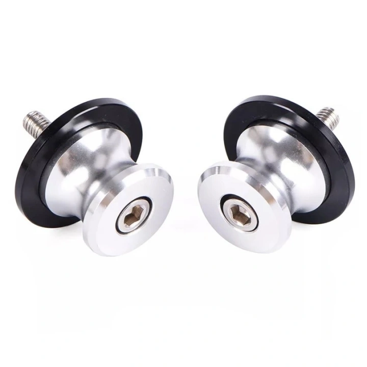 Motosiklet Sehpa Kaldırma Aparatı Takozu 8 Mm Nikel