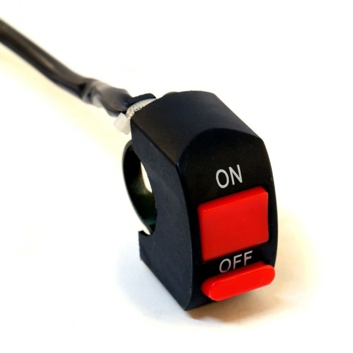 Motosiklet Sis Farı Aç Kapa Düğmesi / Butonu / Kırmızı