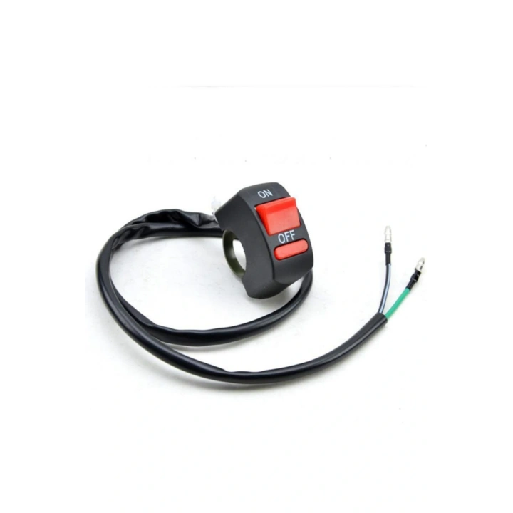 Motosiklet Sis Farı Aç Kapa Düğmesi / Butonu / Kırmızı