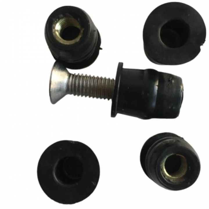 Motosiklet Üniversal Siperlik Cam Klipsi Süspansüyonlu 5 Ad