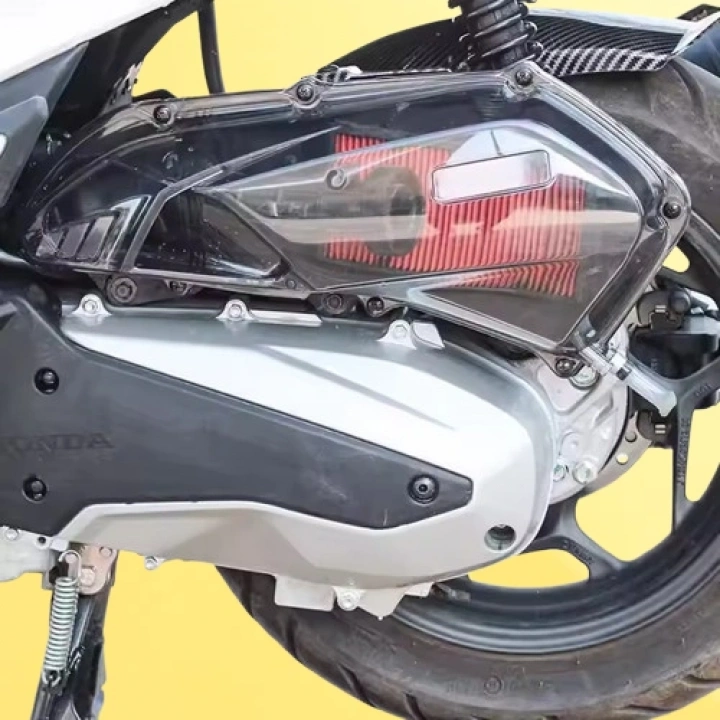 Pcx 125 Modifiye Varyatör Kapağı Şeffaf  A+++ Kalite 2021-2024