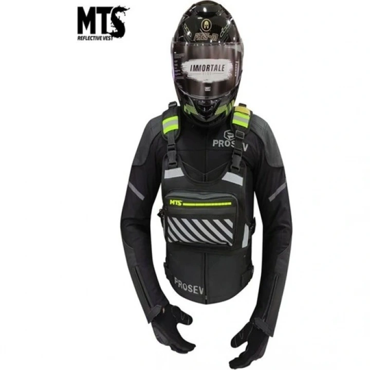 Reflektörlü Göğüs Çantası