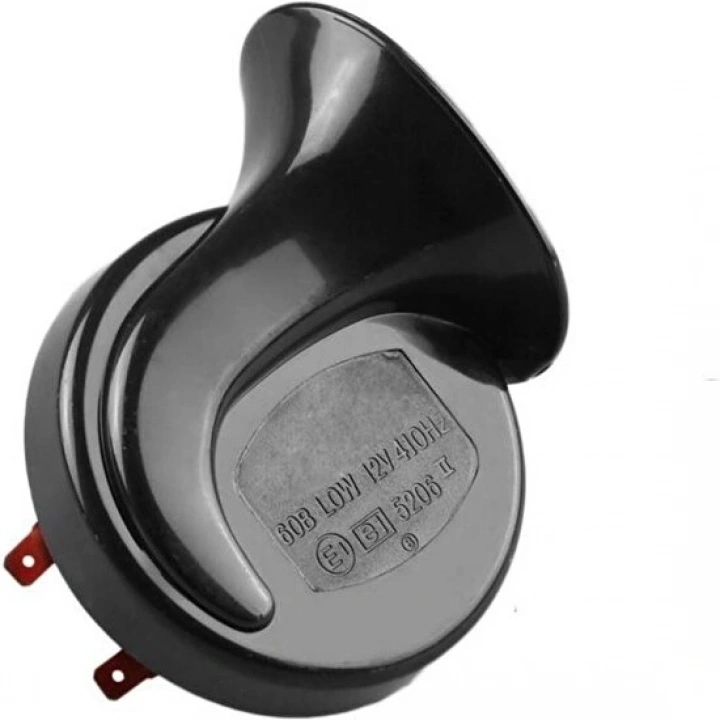 Salyangoz Korna Takımı Tek Fişli Ince Kalın Set 12 Volt Üniversal