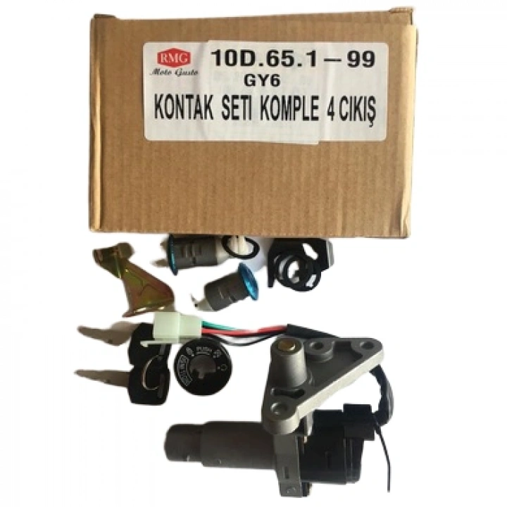 Scooter Kilit/kontak Seti 150 4.fiş
