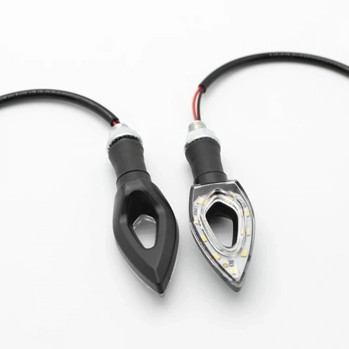 Sinyal Led Delikli Siyah (sarı Işık) E Belgeli