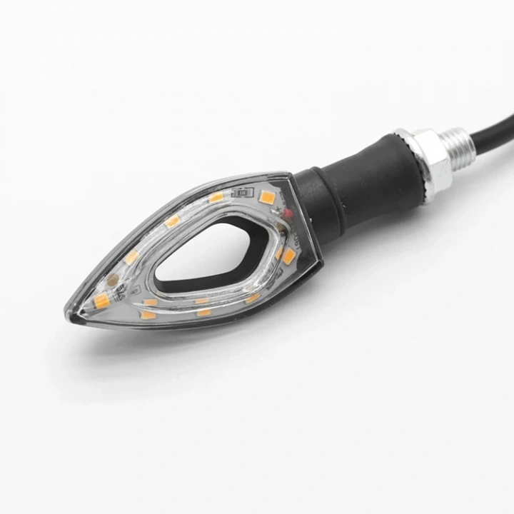 Sinyal Led Delikli Siyah (sarı Işık) E Belgeli