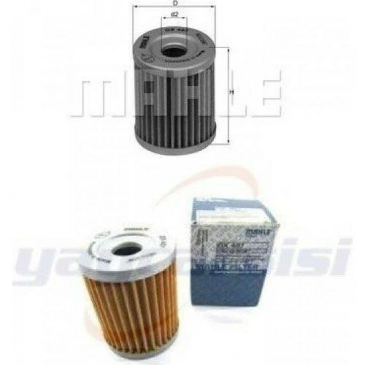 SYM 400İ X-MAX 400 OX407 Yağ Filtresi Mahle