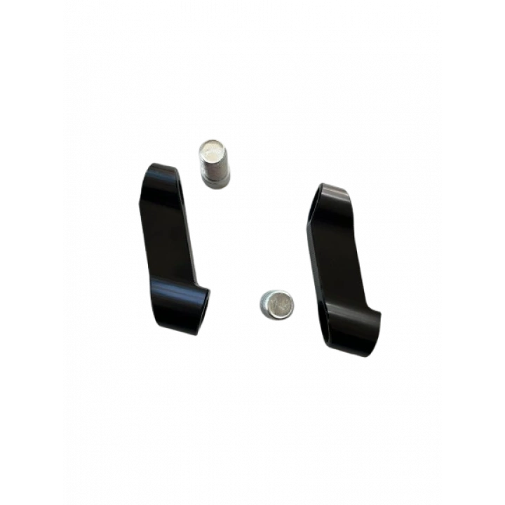 ÜNİVERSAL AYNA UZATMA GENİŞLETME APARATI SİYAH 10mm DÜZ DİŞ PCX