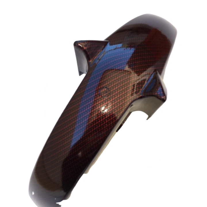 Ybr K Ön Çamurluk Karbon Kaplama Bordo