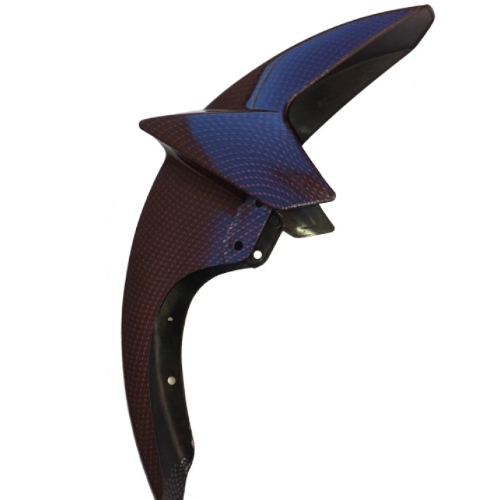 Ybr K Ön Çamurluk Karbon Kaplama Bordo